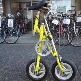 中古自転車１３００　希少　折り畳み　ブリヂストン　トランジットコンパクト　１２インチ　ギヤなし　ライトは付属していません