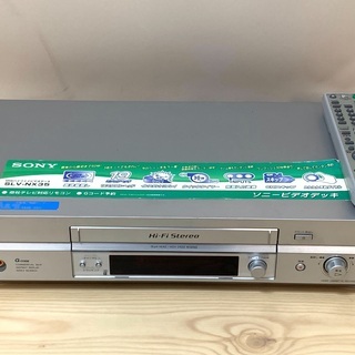 ＜動作＞ SONY・VHSハイファイビデオデッキ・SLV-NX35 