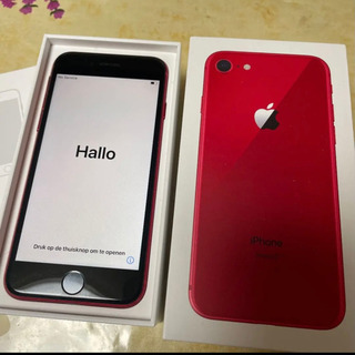 Apple アップル【極美品 】SIMフリー iPhone8 64GB レッド - 家電