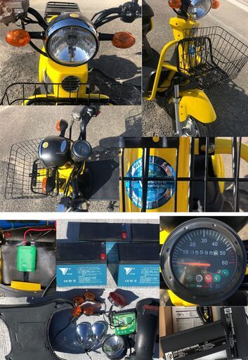 レア稀少 デリバリー用電動スクーター Prozza DelStar D(プロッツァ デルスター D) レア稀少 デリバリー用電動スクーター Prozza DelStar D(プロッツァ