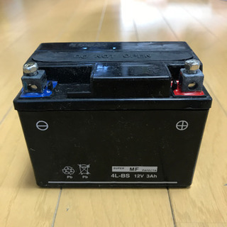 無料 中古 ja10バイク バッテリー 4L-BS 12V 3Ah