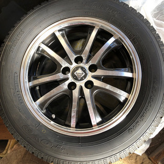 極上タイヤ 新車外し DUNLOP WM01 225/50R18 スタッドレス タイヤ 2017 