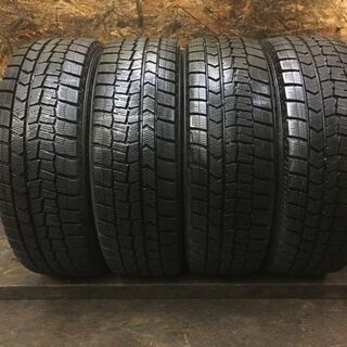DUNLOP WINTER MAXX WM02 185/60R15 15インチ スタッドレス 4本 2018年製 バリ溝 フィット ヴィッツ シエンタ等　(VTF335) クレジットカード QR決済可能