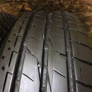 BS ECOPIA EX20RV 215/65R16 16インチ 夏タイヤ 4本 2016年製 バリ溝 アルファード エクストレイル等　(VTH353) クレジットカード QR決済可能