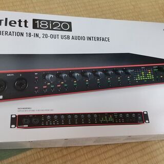 新品同様! FOCUSRITE フォーカスライト Scarlet...