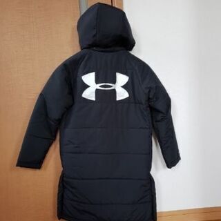 『UNDER ARMOUR』ベンチコート ブラック YSM 13...