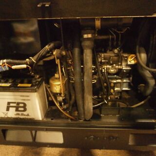 ☆中古品 新ダイワ 防音型エンジン発電機兼、溶接機 ウェルダー DGW280MTE 3673.6ｈ ディーゼル☆