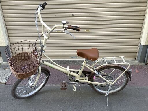 取引中！！折りたたみ自転車20インチ　　LeLi(レリィ)