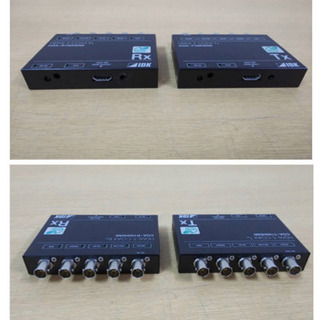 COA-100HDMI HDMI信号同軸延長器2セット アイディケイ中古現状渡しの 