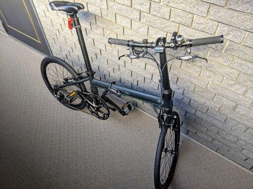 dahon 17speed falco マットブラック　折り畳み自転車【美中古】