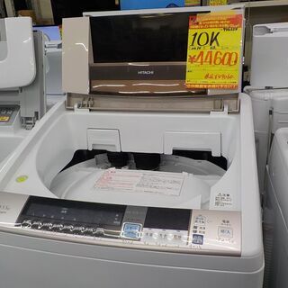 G:946334 全自動洗濯機 10K 2014年 日立