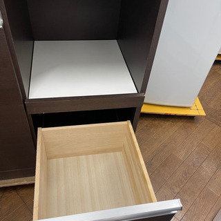 レンジボード 食器棚 幅119cm 自社配送時代引き可(現金、クレジット、スマホ決済対応) - 家具