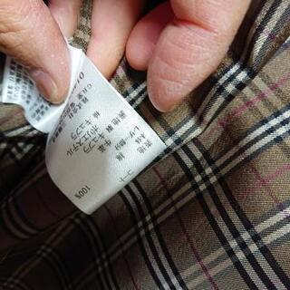 バーバリー ブラックレーベル トレンチコート Lサイズ