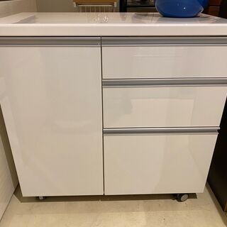 pamouna(パモウナ) 食器棚 白