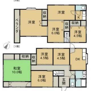 フリーレント１カ月　京浜急行汐入駅徒歩１３分　8LDKのリノベー...