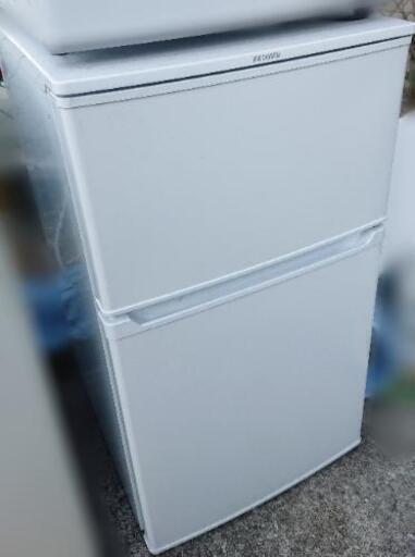 激安☆2018年製 アイリスオーヤマ 冷蔵庫 2ドア90L☆