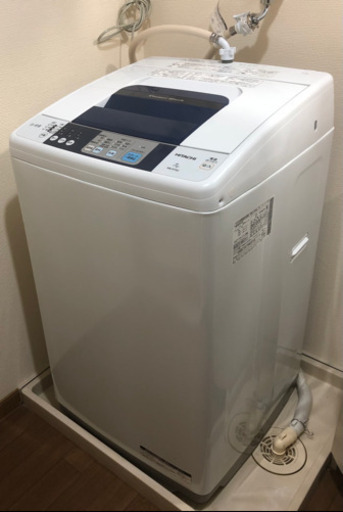 日立 全自動洗濯機 白い約束 7.0kg 2015年製 NW-R702