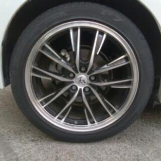 18インチホイール プリウス等 共豊 60系 プリウス 選べるホイールセット シュタイナー 18インチ 7.5J