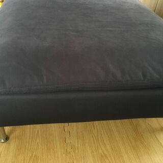 IKEA ソーデルハムン オットマン サムスタダークグレー 【公式通販】