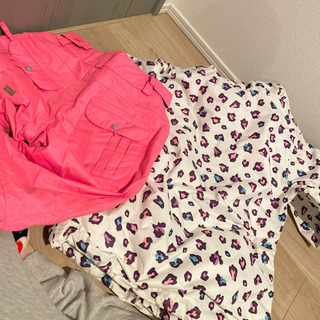 スノボー　スキーウェア　セット　レディース