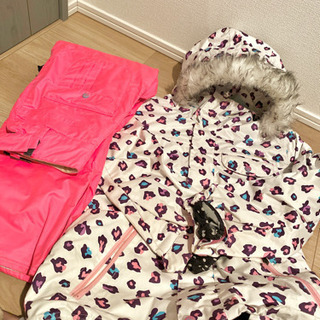 スノボー　スキーウェア　セット　レディース