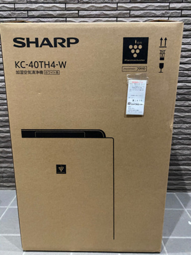 【新品未使用】SHARP 加湿空気清浄機 KC-40TH4-W