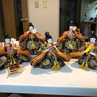 雛人形 五人囃子 雛祭り 五人ばやし 443