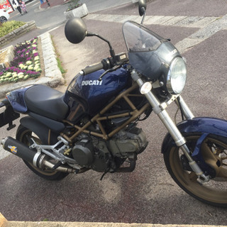 DUCATI MONSTER400 ブルー モンスター ドゥカティ 検残 1年 14千km
