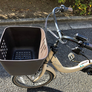 【美品】本日1/10引取限定！純正レインカバー付パナソニック子乗せ電動アシスト自転車ギュットクルームRDX 美品】本日1/10引取限定！純正レインカバー付パナソニック子乗せ電動