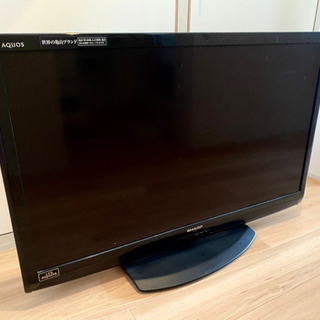 シャープ 40V型 液晶テレビ AQUOS LC-40V5 外付けHDD付き