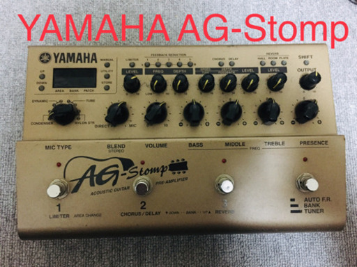 YAMAHA AG-Stomp アコースティックプリアンプ