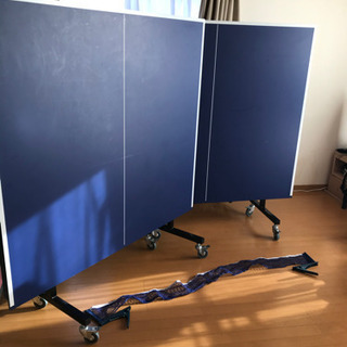 卓球台 国際規格サイズ セパレート式 移動キャスター付