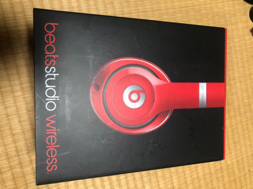 （値下げしました）Beats by Dr Dre BT OV STUDIO WIRELESS RED