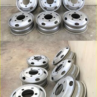 【SOLD OUT】いすゞ 2トン エルフ 取り外し ホイール 6本 セット【農機具でっく】【三重】【その他】 SOLD OUT】いすゞ 2トン エルフ 取り外し ホイール 6本 セット【農機具