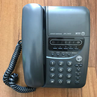NTT  電話機　IM-2400 留守番機能付き