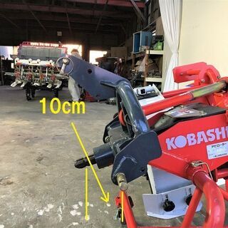 【SOLD OUT】コバシ あぜぬり機 アゼローター BR620SーIS オイル交換済み A1ヒッチ対応 小型トラクター【農機具でっく】【三重】【その他】