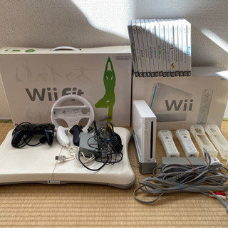 任天堂　Wii 本体　ソフト14本セット