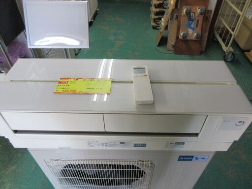 K02070　三菱　中古エアコン　主に14畳用　冷4.0kw／暖5.0kw