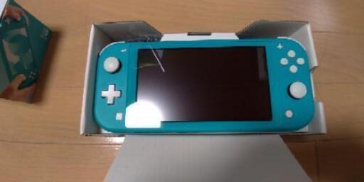 Nintendo Switch lightターコイズ中古 ペルソナ5s 付き