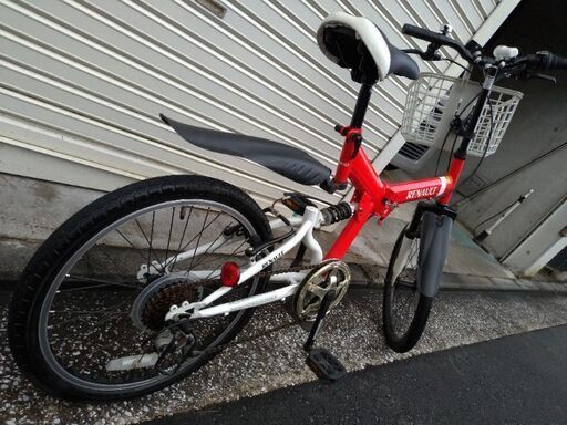 〈取引中〉【程度良好】RENAULT　ルノー　折り畳み自転車