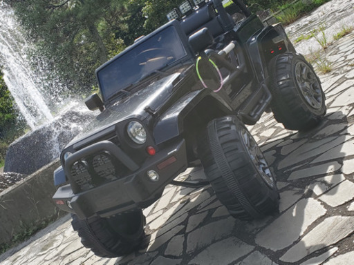 Jeep 電動乗用車 保護者操縦リモコン付き