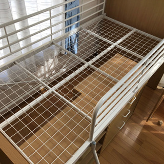 ニトリ　システムベッドデスク(ロフトベッド) ☆値段応相談☆近々、処分します