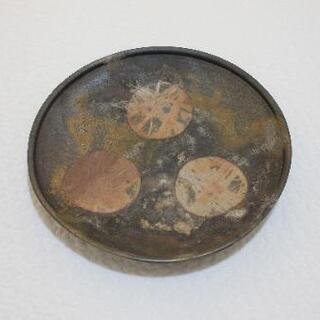 【新品・未使用】備前焼 大皿 盛り皿 牡丹餅 鍋