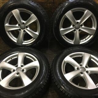 BS BLIZZAK DM-V2 235/65R18】スタッドレス【AGA audi 純正ホイール