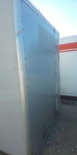 鍵付き】【3t車でも配送可】物置 コンテナ 長さ約440cm×幅190cm×高さ