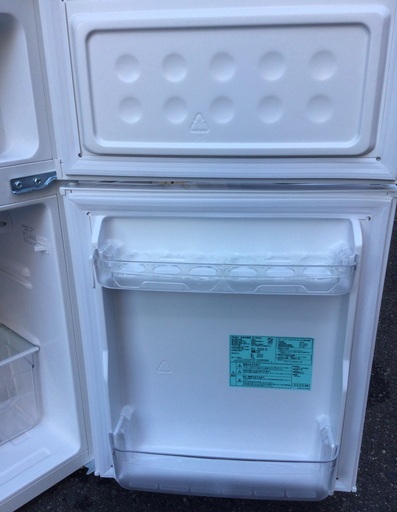 【RKGRE-542】特価！ハイアール/86L 2ドア冷凍冷蔵庫/JR-9BDK/中古品/2020年製/当社より近隣無料配達！