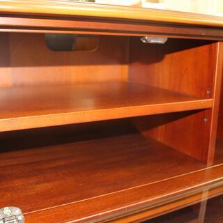 美品！IDC 大塚家具 ベネチア TVボード マホガニー材☆大幅値下げ 