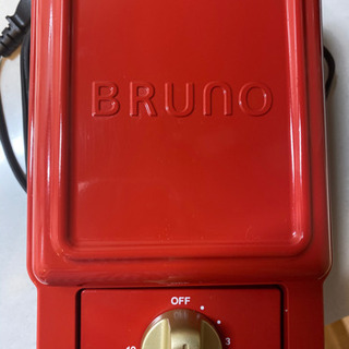 BRUNO サンドイッチメーカー、本体プレート(ホットサンド)