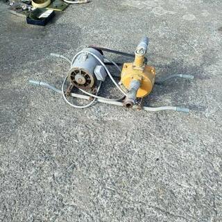 水揚げポンプ　モーター200v