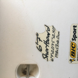 サーフボード 6\'7\